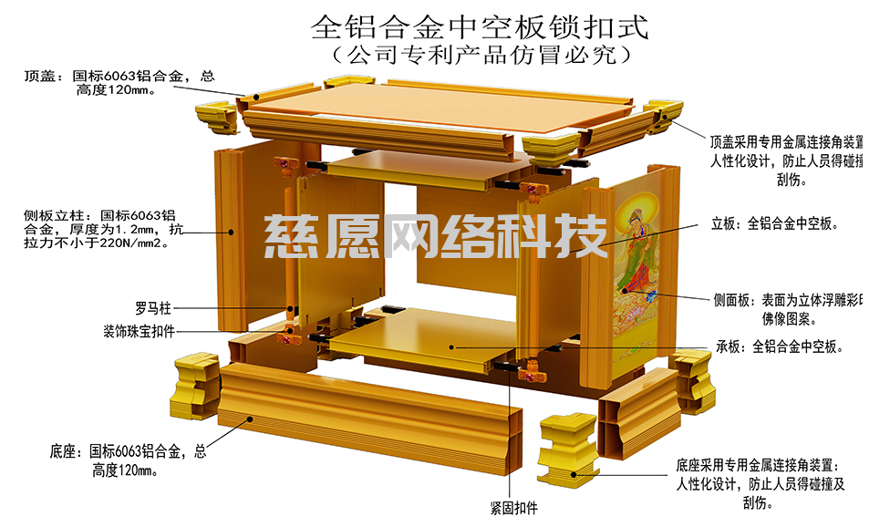 慈愿今天帶你了解為什么寺院會放智能骨灰存放架呢？